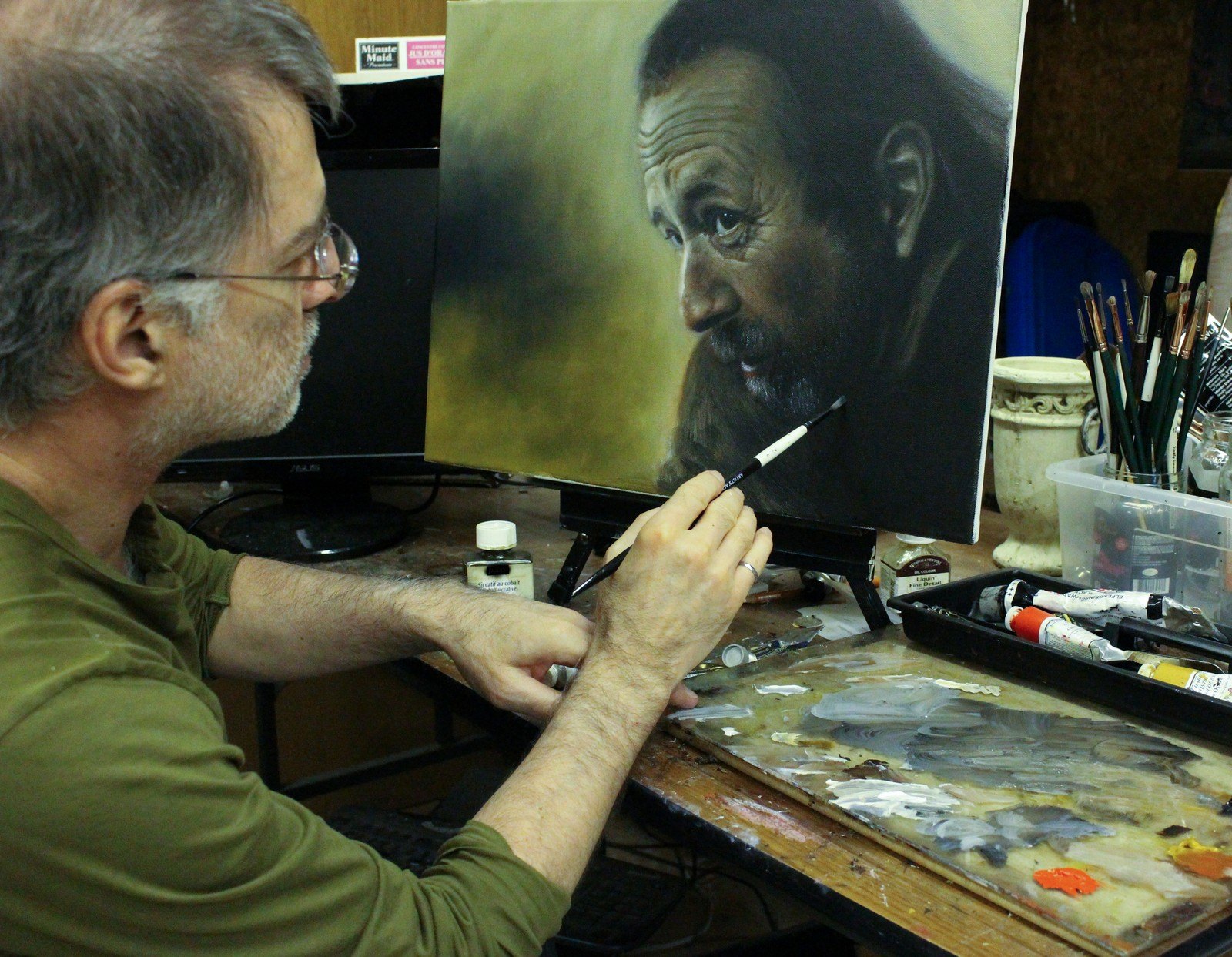 Daniel Pineau, artiste peintre portraitiste et paysagiste