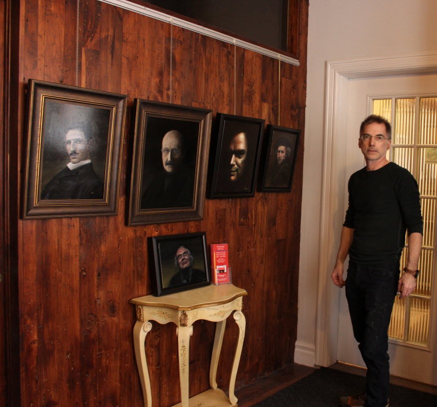 Exposition de peintures de Daniel Pineau au Centre d’Art de Montréal